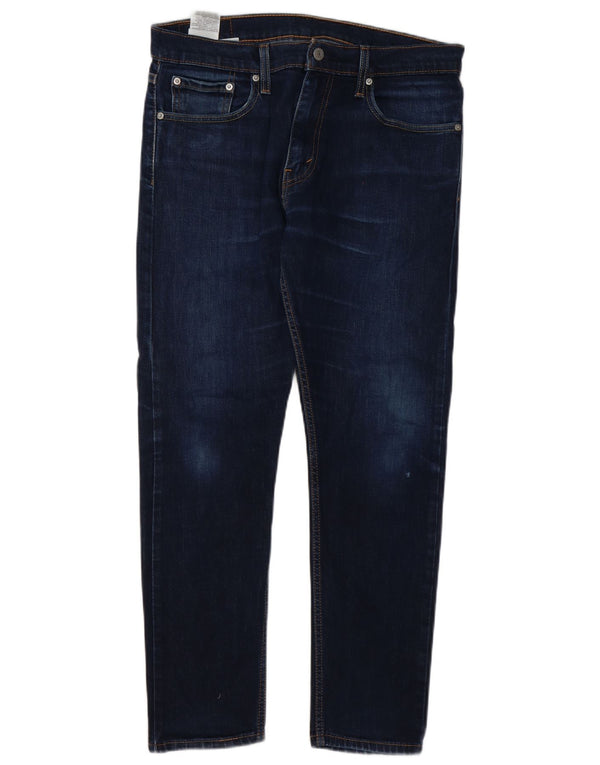 Levi's Uomo 512 Jeans affusolati slim W33 L30 Cotone blu navy