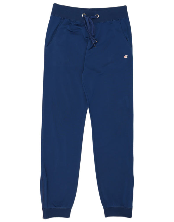 Pantaloni da tuta da donna Champion Joggers UK 10 Small Poliestere blu navy