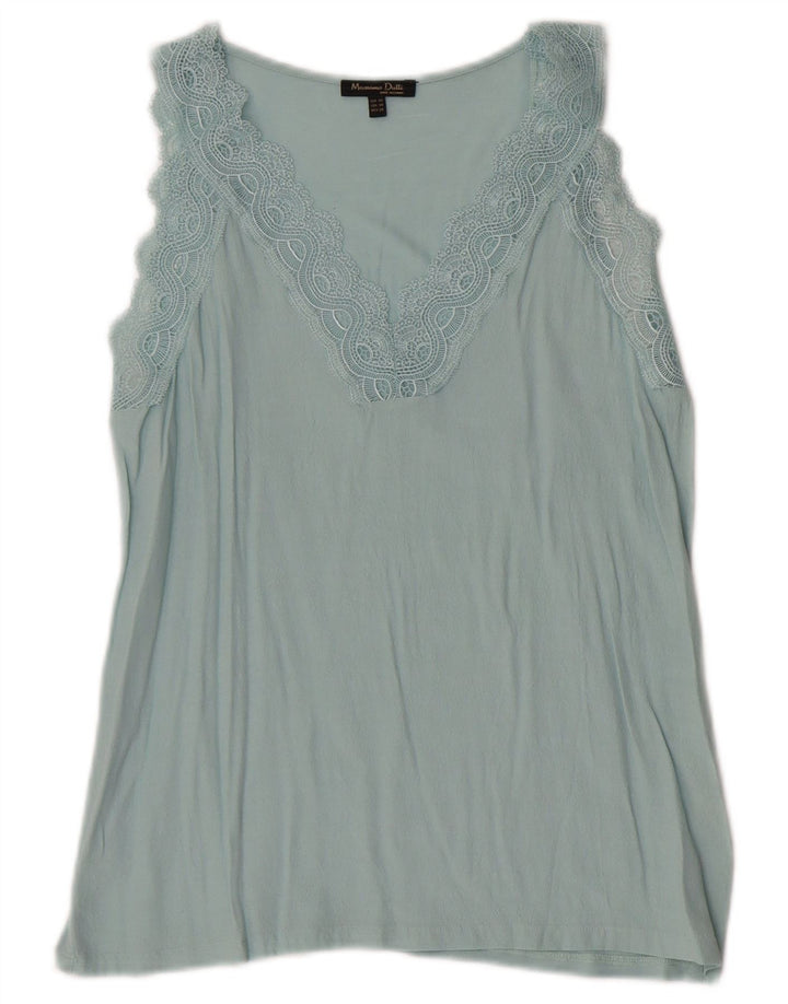 Camicetta senza maniche da donna Massimo Dutti UK 6 XS Blu