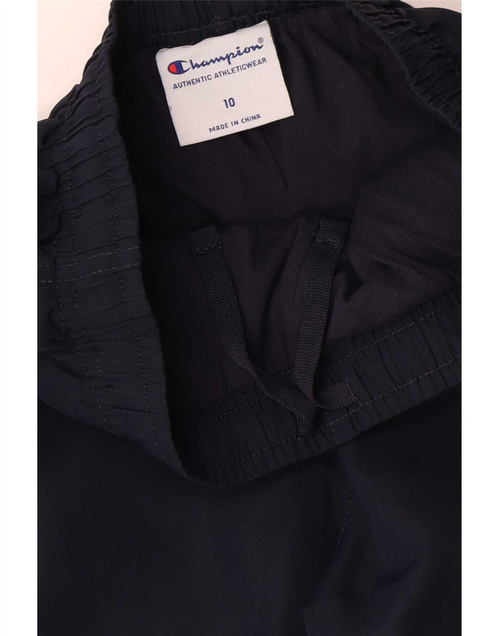 Pantaloni da tuta da ragazzo Champion 9-10 anni in poliestere blu navy