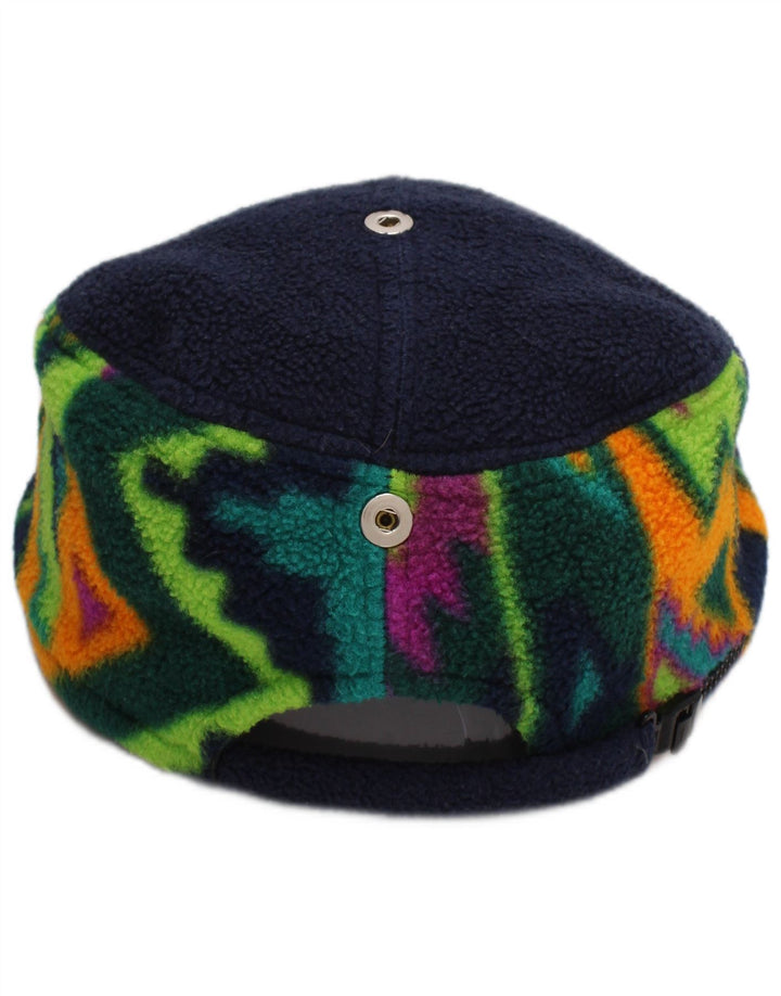 Berretto da baseball in pile grafico da uomo Fila medio poliestere geometrico blu navy