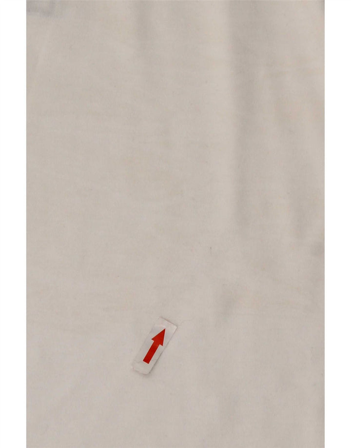 Maglietta Adidas da uomo Top Large in cotone bianco