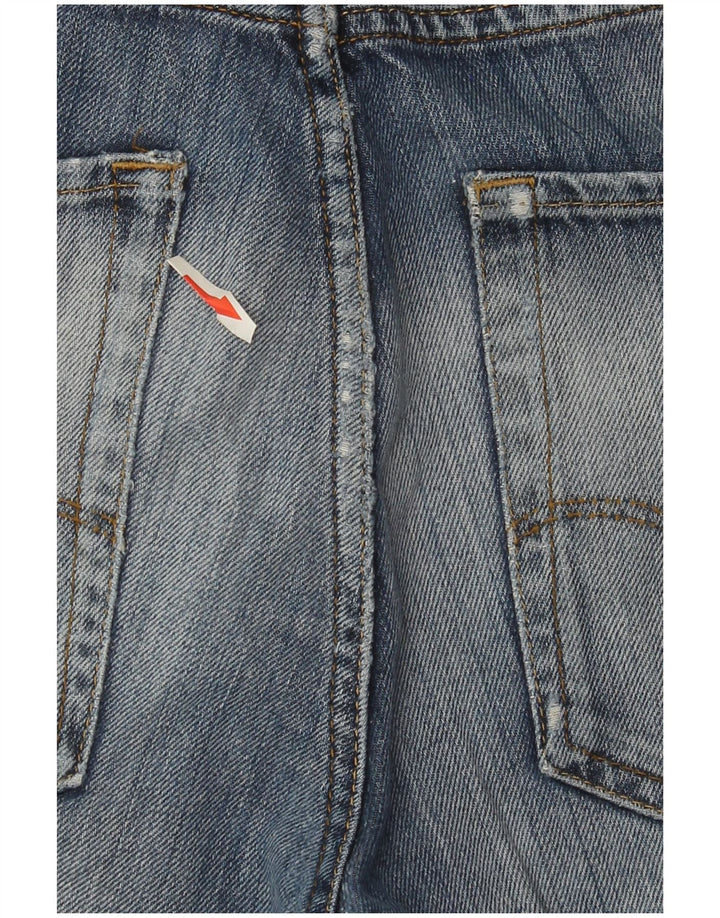Pantaloncini di jeans vestibilità regolare da uomo Jack & Jones piccoli W32 cotone blu