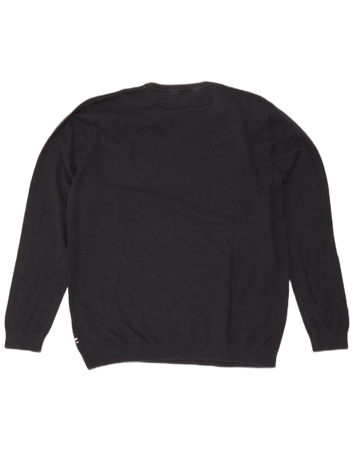 Maglione maglione girocollo da uomo Jack & Jones XL blu navy