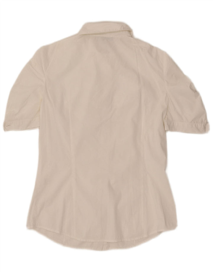 Camicia a maniche corte da donna Max & Co. UK 12 Medium White