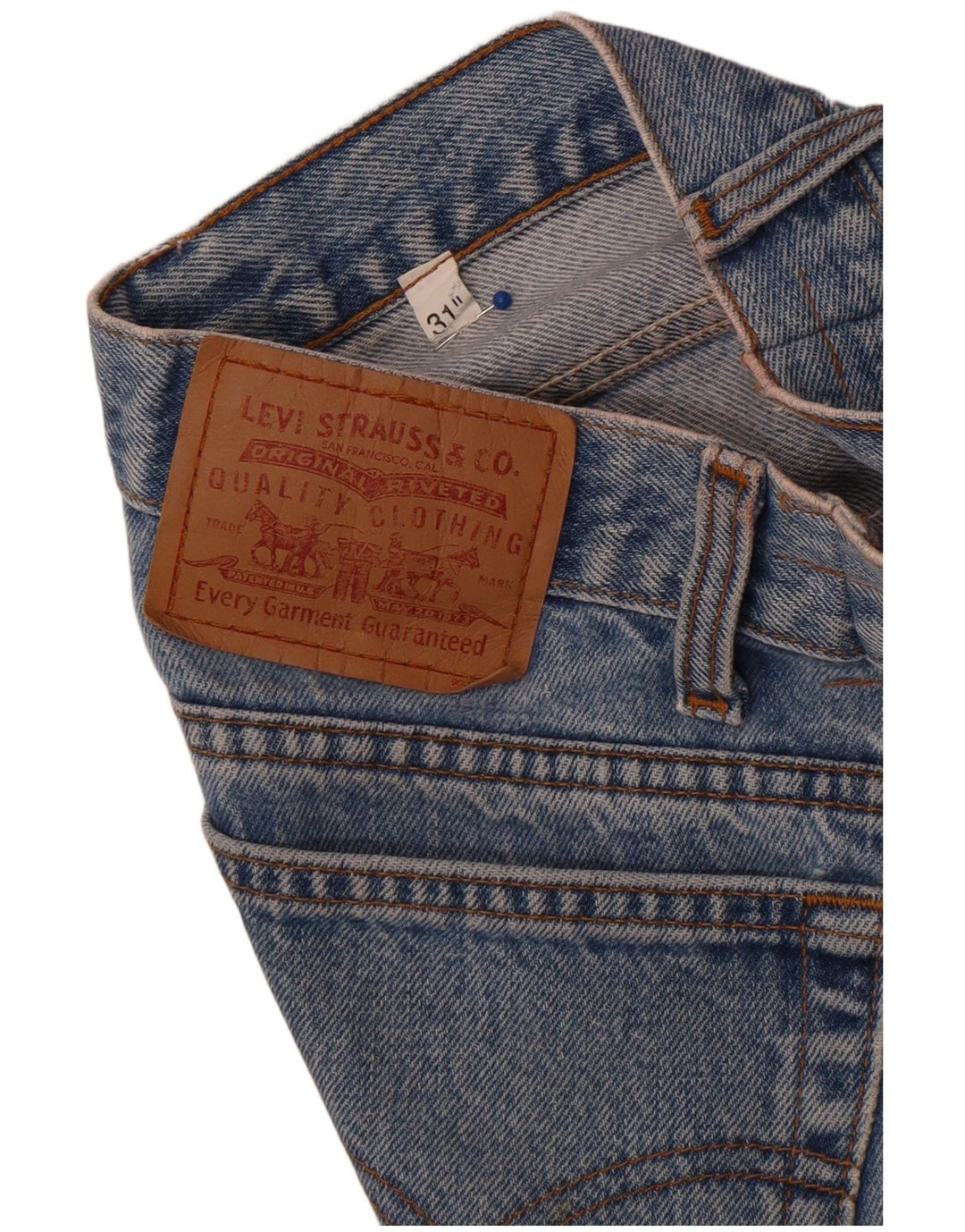Gonna di jeans da donna Levi's W31 Blu medio