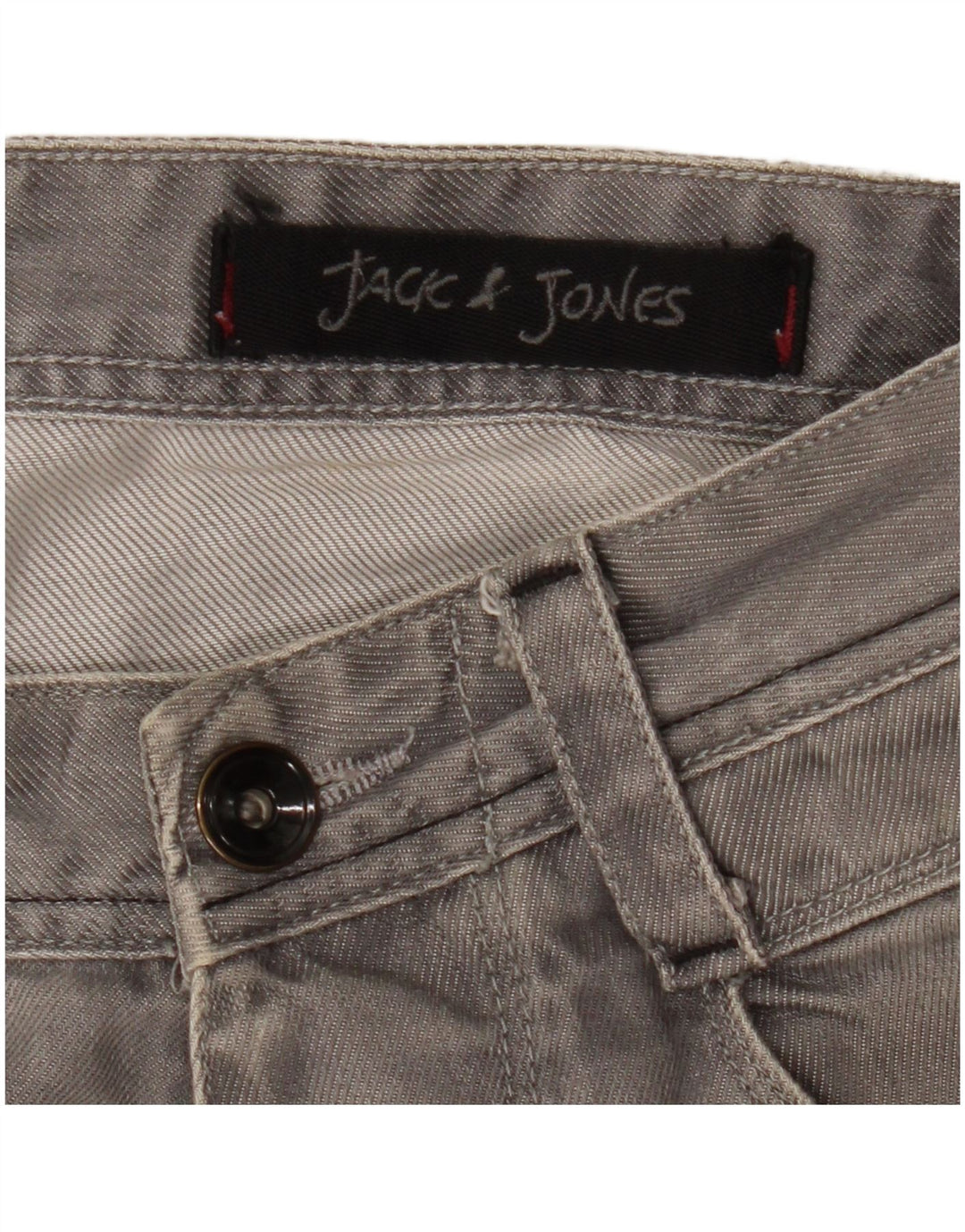 Jeans dritti da uomo Jack & Jones W33 L29 Grigi
