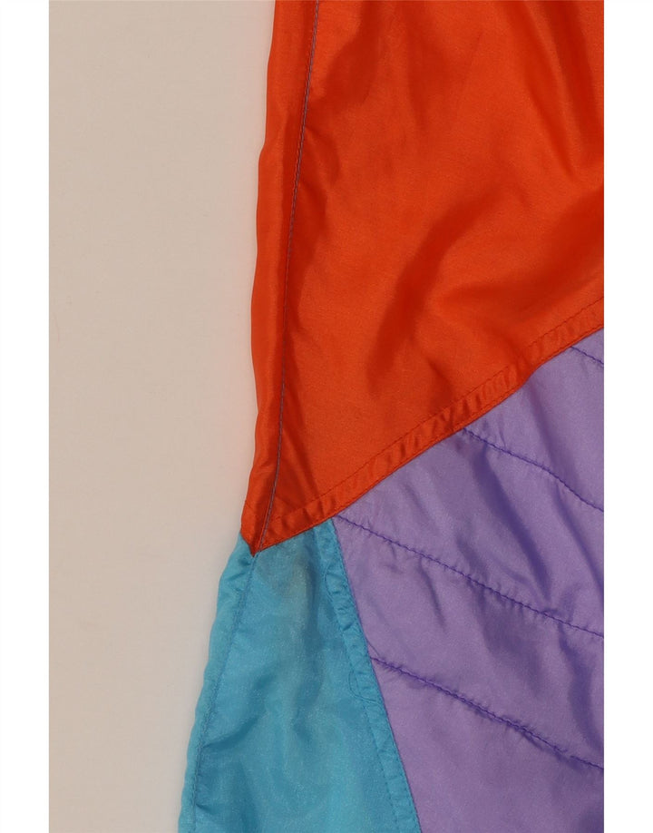 Giacca da tuta da uomo Master, grande, in nylon color block multicolore