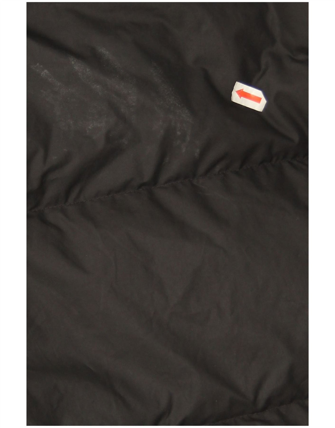 Cappotto imbottito con cappuccio Nike da uomo UK 36 piccolo poliestere nero