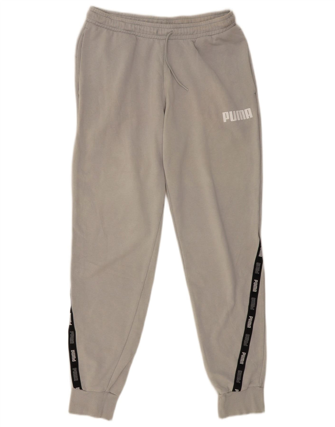 Pantaloni da tuta con grafica PUMA da uomo Joggers grigio medio color block