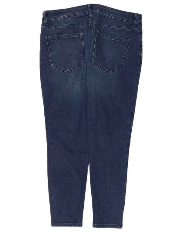 Marks & Spencer Donna The Ivy Skinny Jeans UK 16 Large W34 L25 Cotone blu