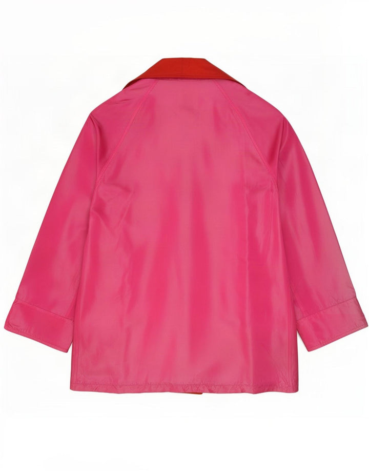 Soprabito da donna Mila Schon IT 42 Acetato color block rosa medio