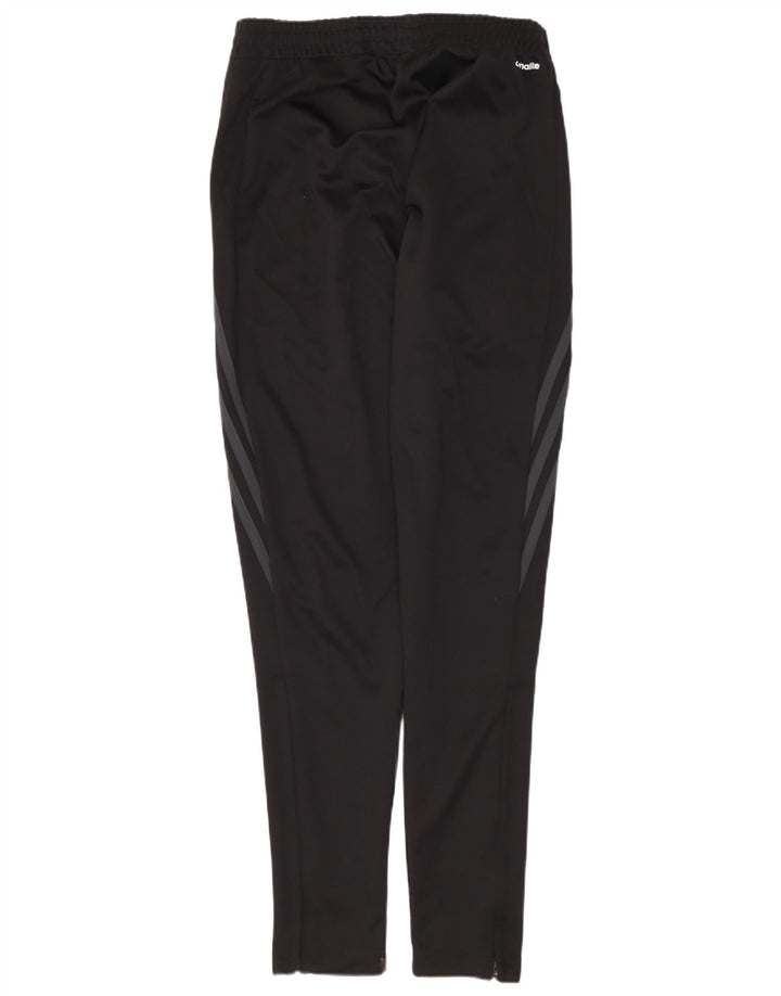 Pantaloni da tuta ADIDAS Climalite da uomo XS poliestere nero