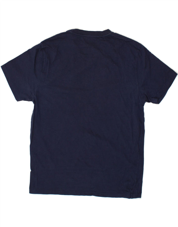 HURLEY Mens Graphic T-Shirt Top Medium Navy Blue Vintage Hurley and Second-Hand Hurley from Messina Hembry 