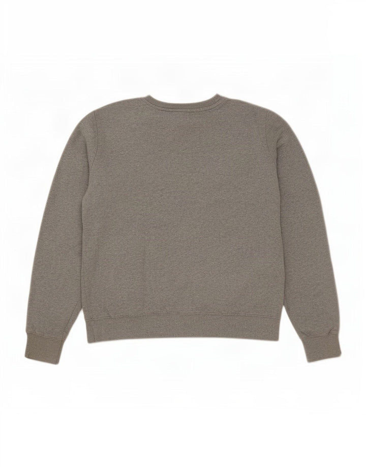 Felpa grafica da uomo Champion, maglione grigio medio chiazzato