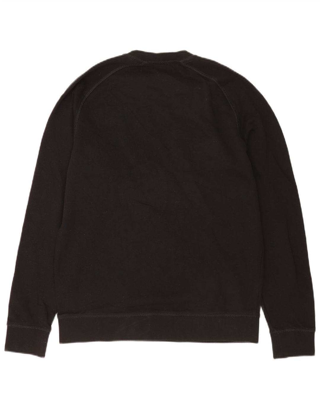 Felpa da uomo Hugo Boss maglione medio cotone nero
