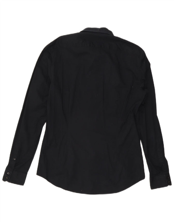 Camicia da uomo Gaudi XL in cotone nero
