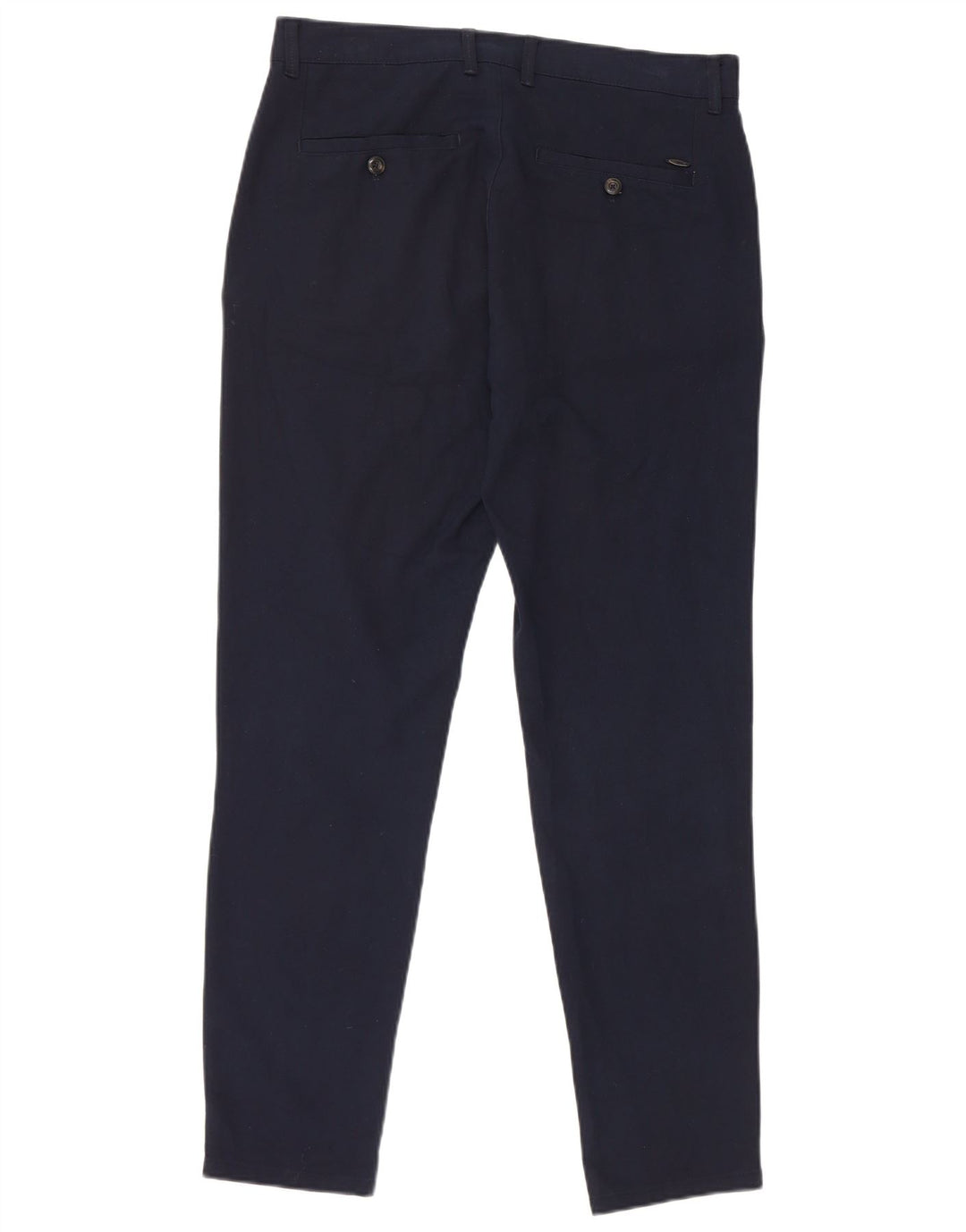 Pantaloni chino slim da uomo Zara EU 40 medio W31 L29 blu navy
