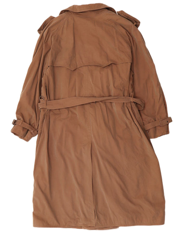 Trench da uomo Hugo Boss EU 52 XL cotone marrone