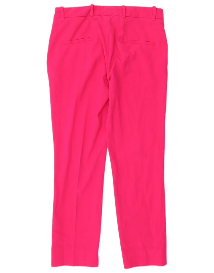 Pantaloni chino slim da donna Zara piccoli W26 L26 poliestere rosa