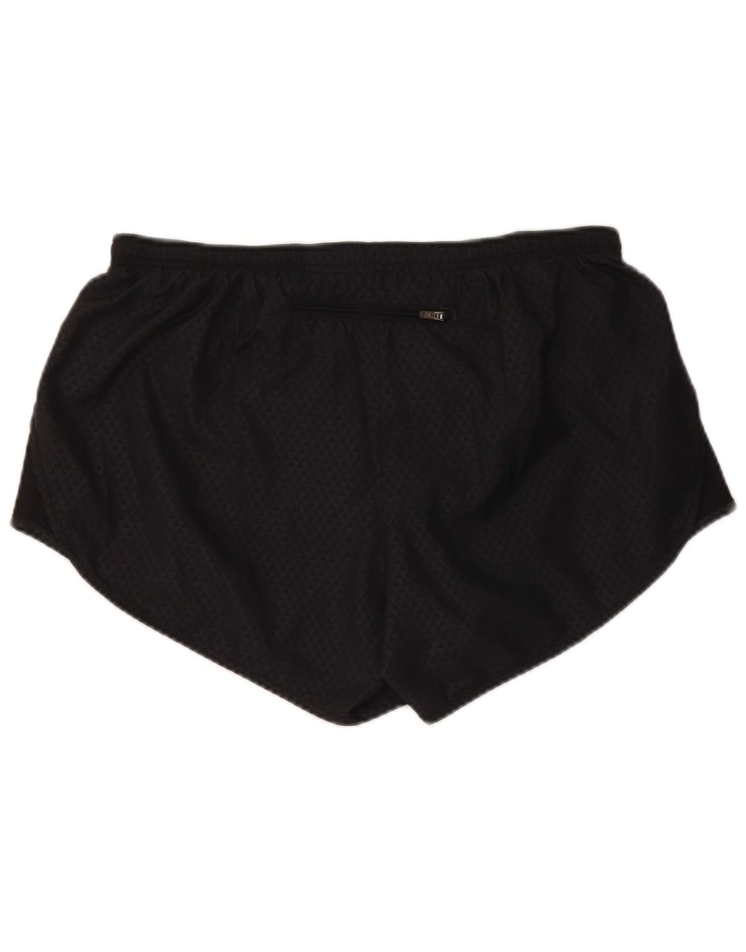 Pantaloncini sportivi Nike Dri Fit da donna UK 16 Large Nero Poliestere geometrico