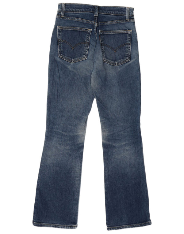 Levi's Jeans Bootcut da donna W27 L32 Blu Cotone