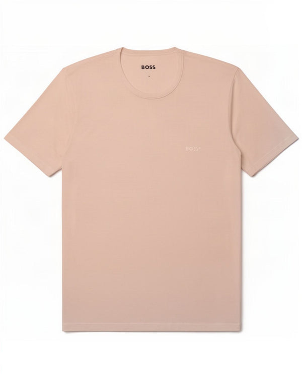T-shirt da uomo Hugo Boss Top grande in cotone bianco