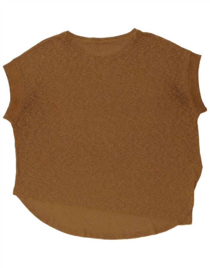 Camicetta oversize asimmetrica da donna Zara Top UK 16 Large Khaki