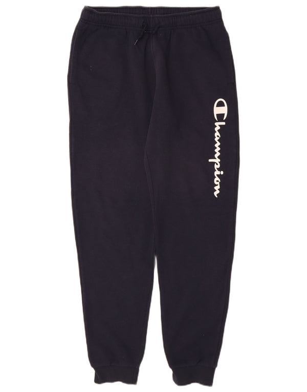 Pantaloni da tuta da bambina CHAMPION Joggers 13-14 anni XL Blu navy