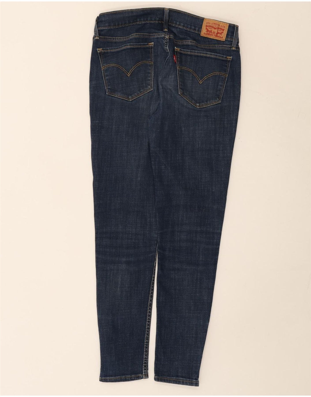 Jeans Levi's 710 Super Skinny da donna W28 L26 Blu Navy