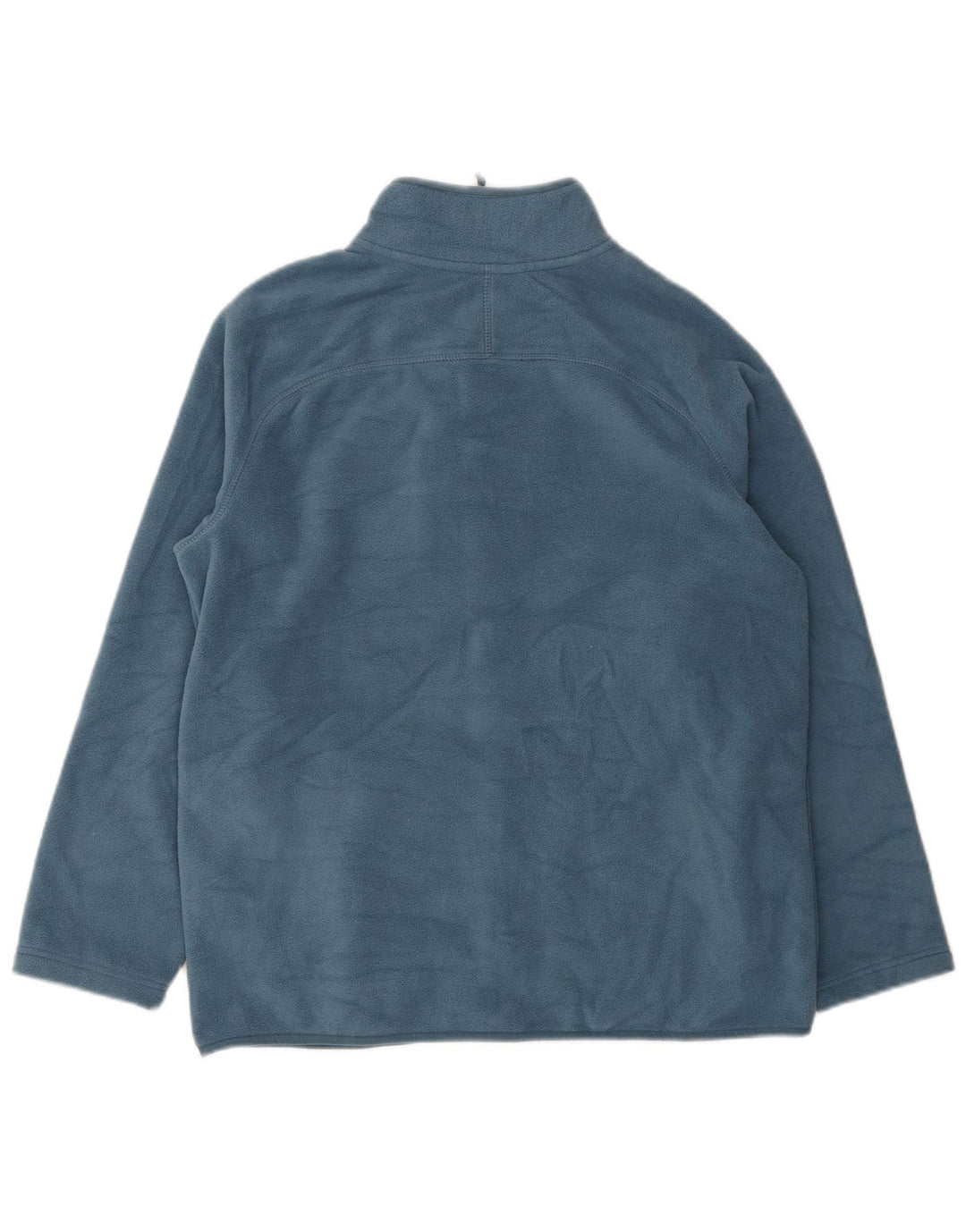 Giacca in pile da uomo Marks & Spencer UK 38 Poliestere blu medio