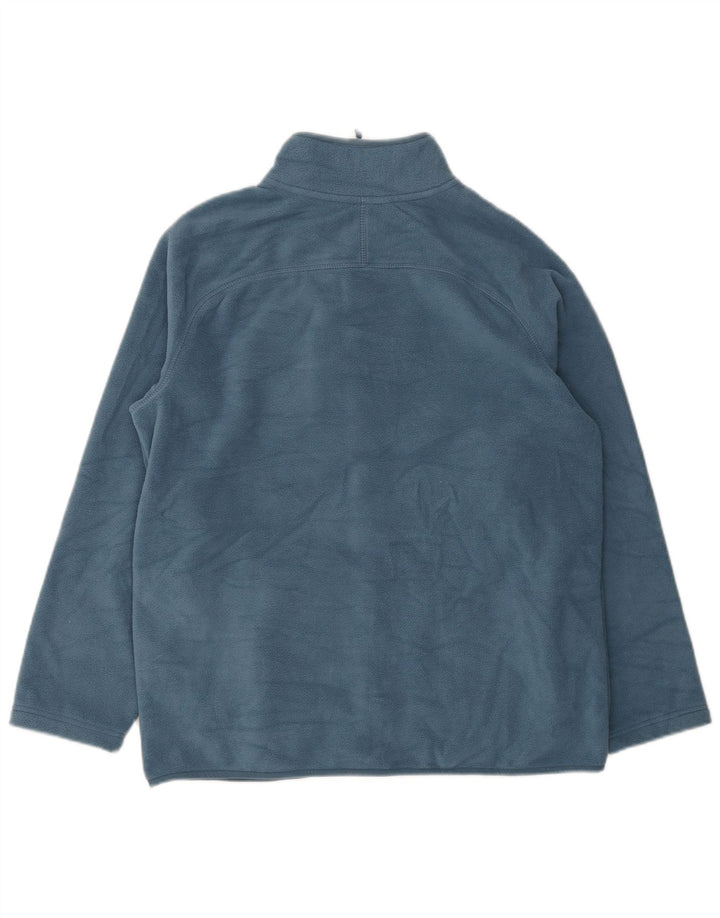 Giacca in pile da uomo Marks & Spencer UK 38 Poliestere blu medio