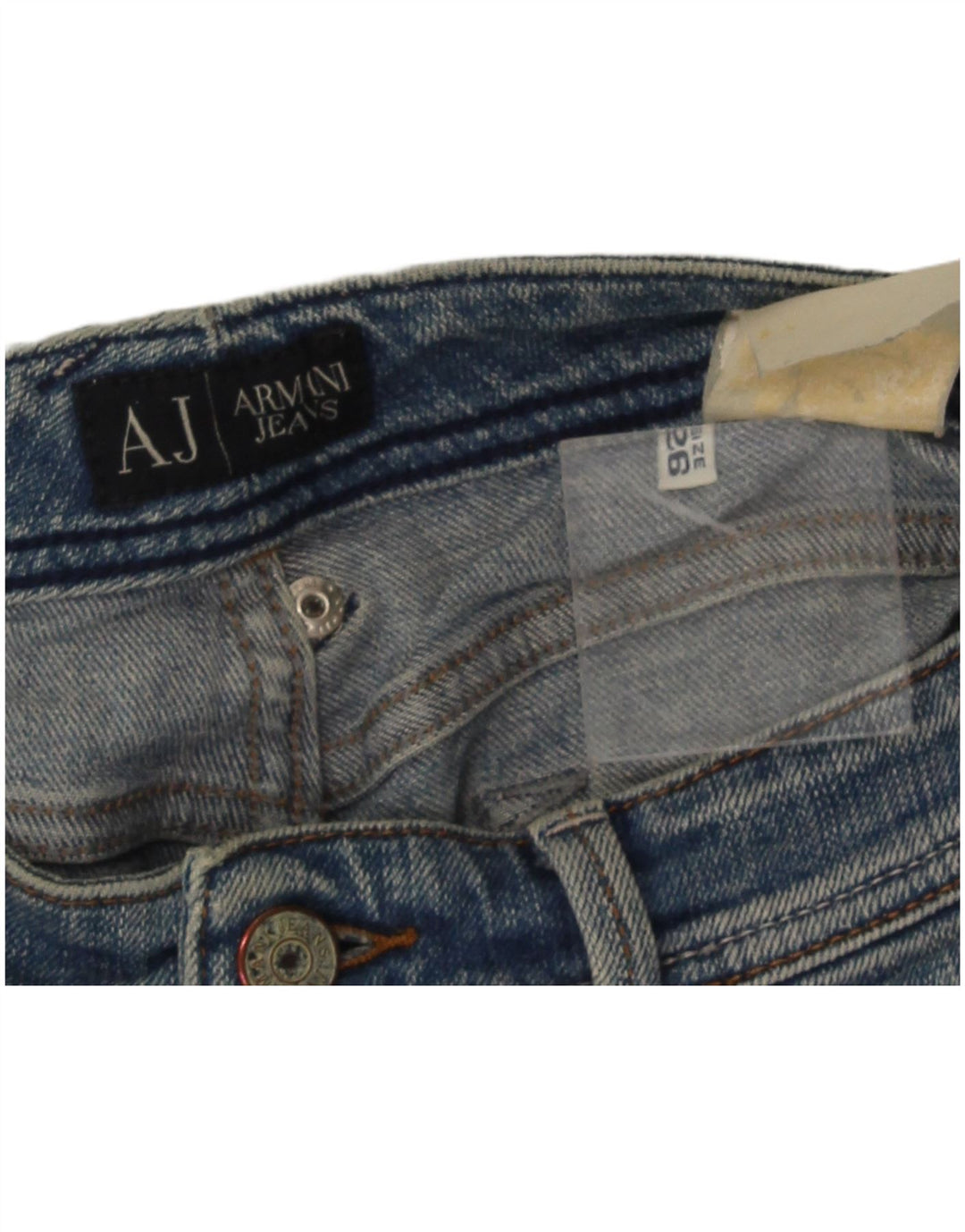 Jeans slim da uomo Armani W26 L32 Blu