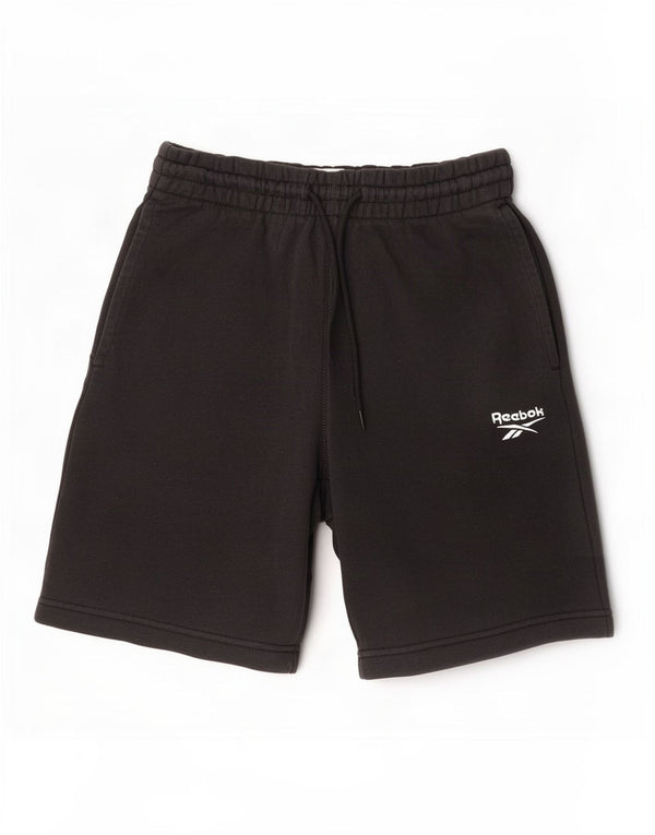 Pantaloncini sportivi Reebok da uomo XS in cotone nero
