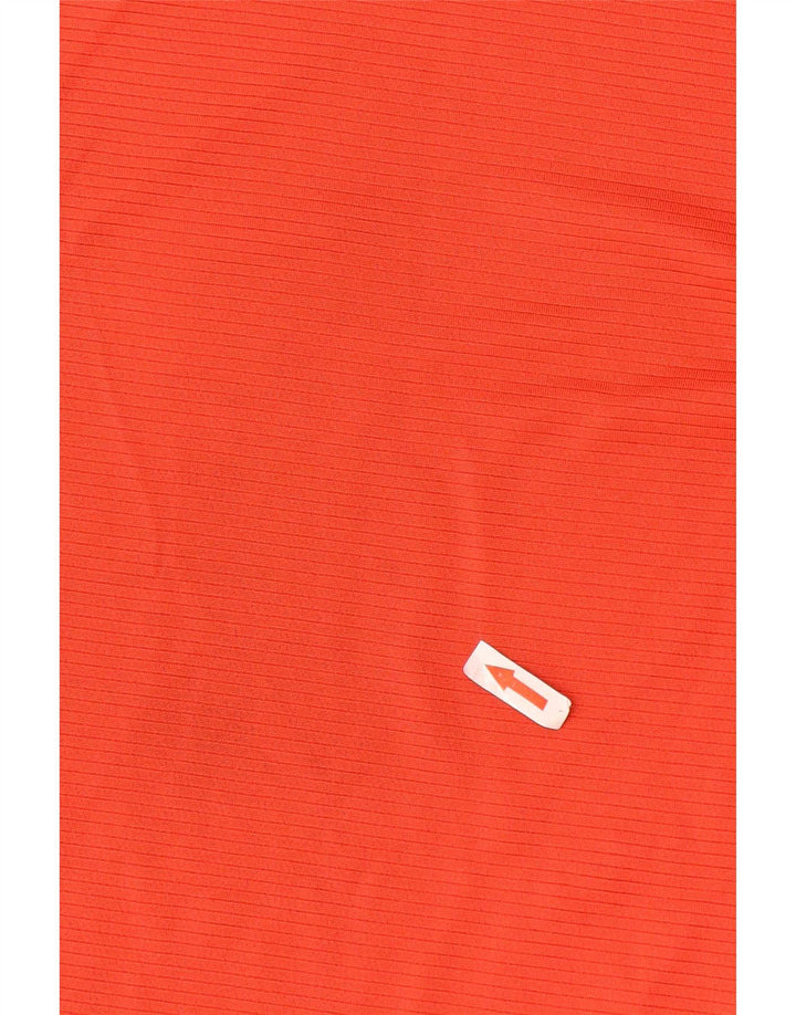 T-shirt Adidas Climacool da uomo Top rosso medio in poliestere