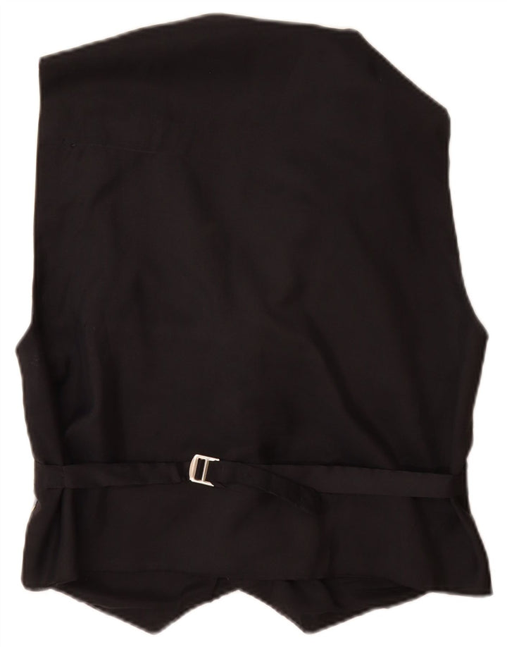 Gilet vintage da uomo XS in cotone geometrico multicolore