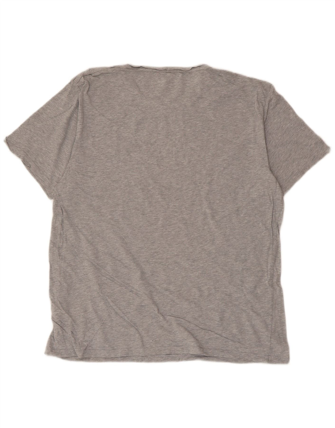 T-shirt da uomo slim fit All Saints, taglia grande, in cotone grigio