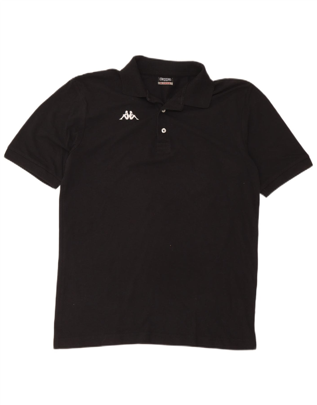 Polo Kappa Uomo XL Cotone Nera