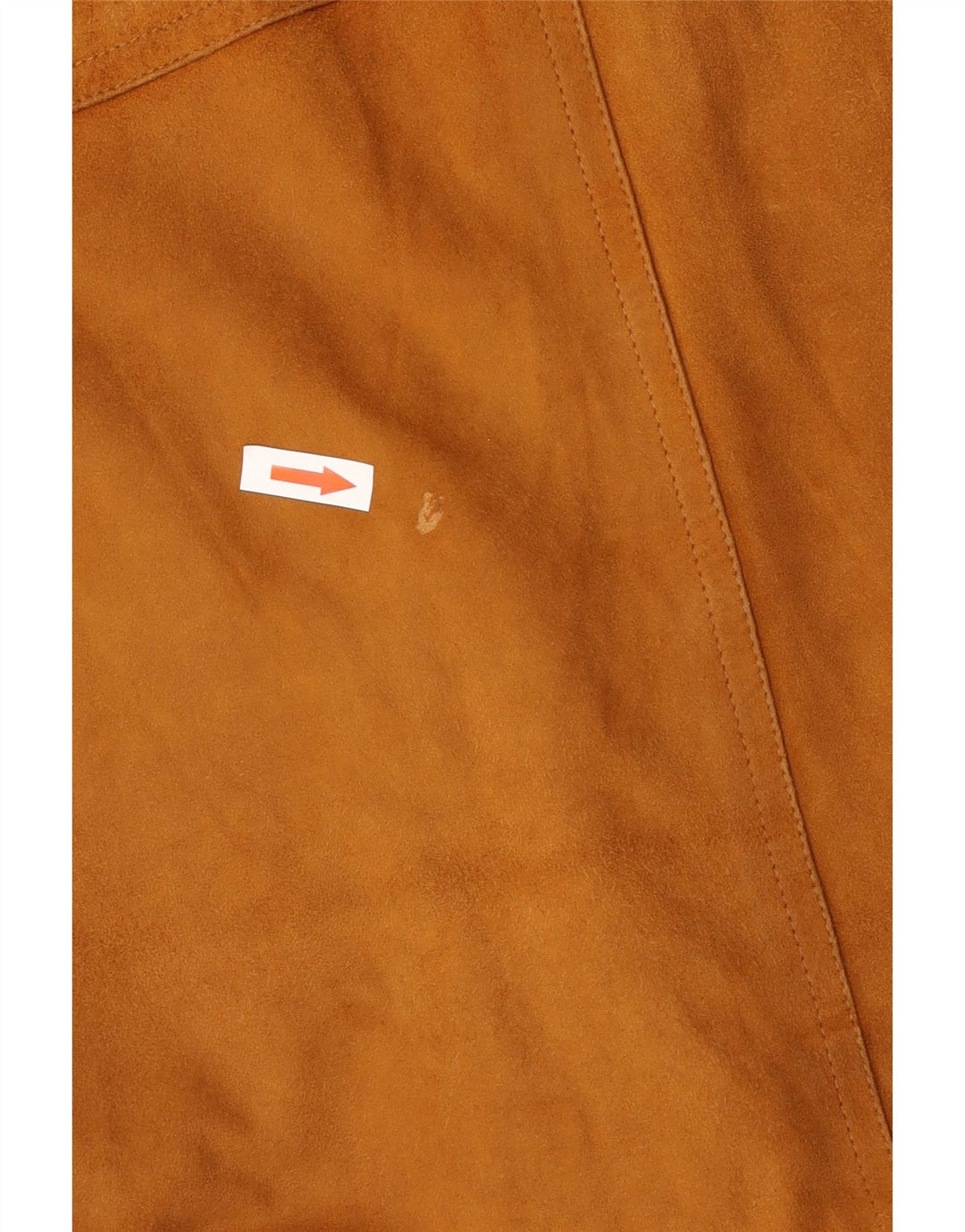 Giubbotto bomber in pelle scamosciata da uomo VINTAGE UK 42 XL Beige