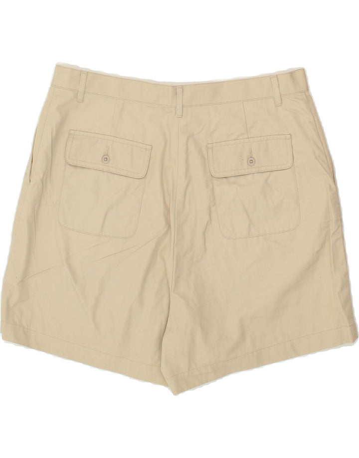 EDDIE BAUER Womens Chino Shorts US 12 Large W32 Beige Cotton Vintage Eddie Bauer and Second-Hand Eddie Bauer from Messina Hembry 