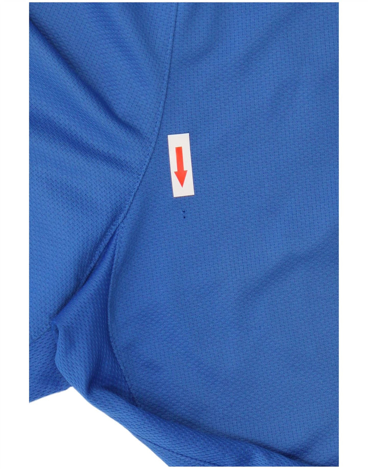 Pantaloncini sportivi Nike Dri Fit da uomo, grandi, in poliestere blu