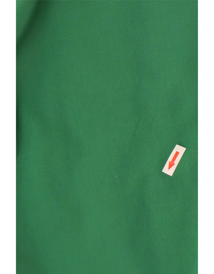 Giubbotto bomber da uomo vintage UK 42 XL poliestere verde