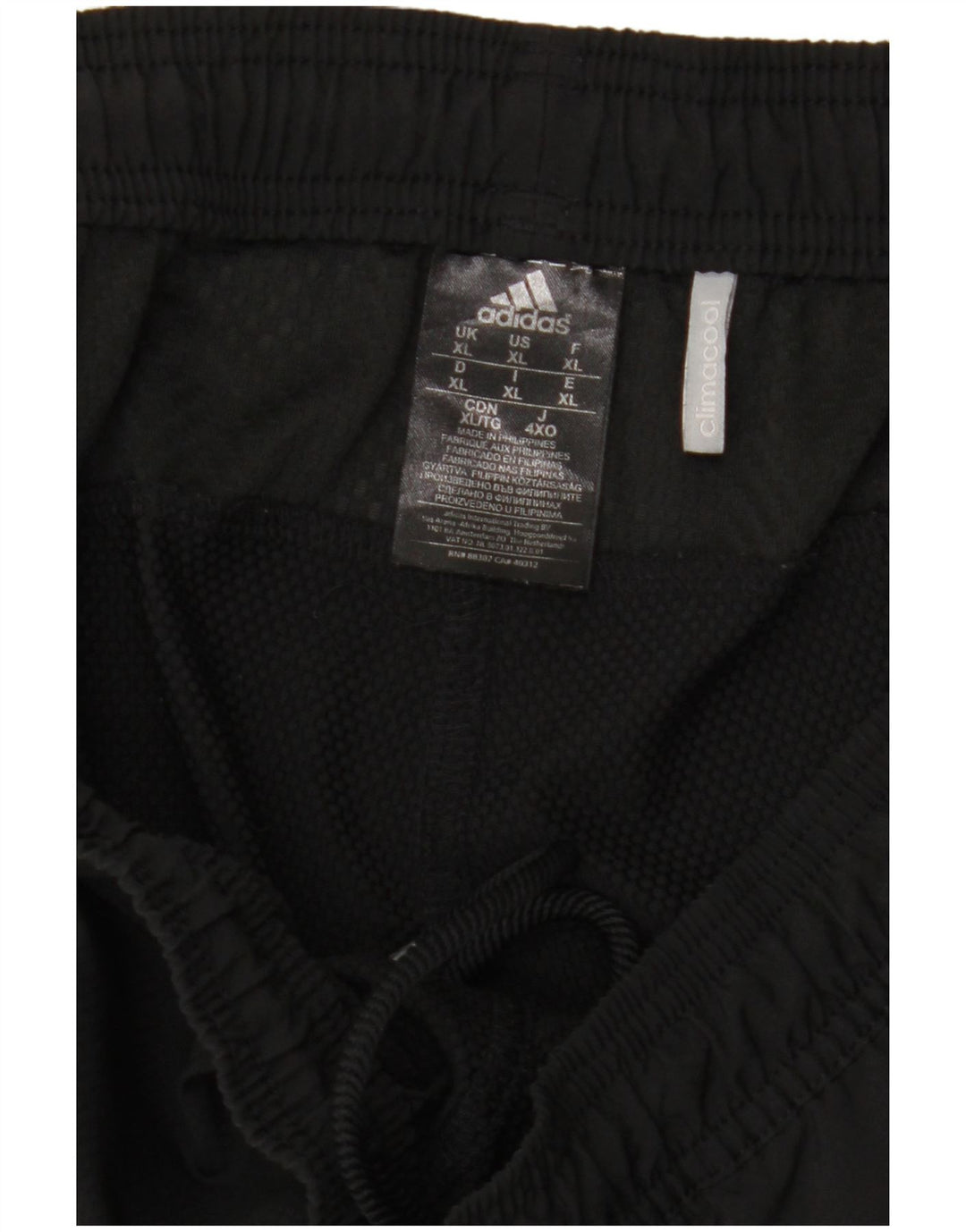 Pantaloncini sportivi ADIDAS Climacool da uomo XL poliestere nero
