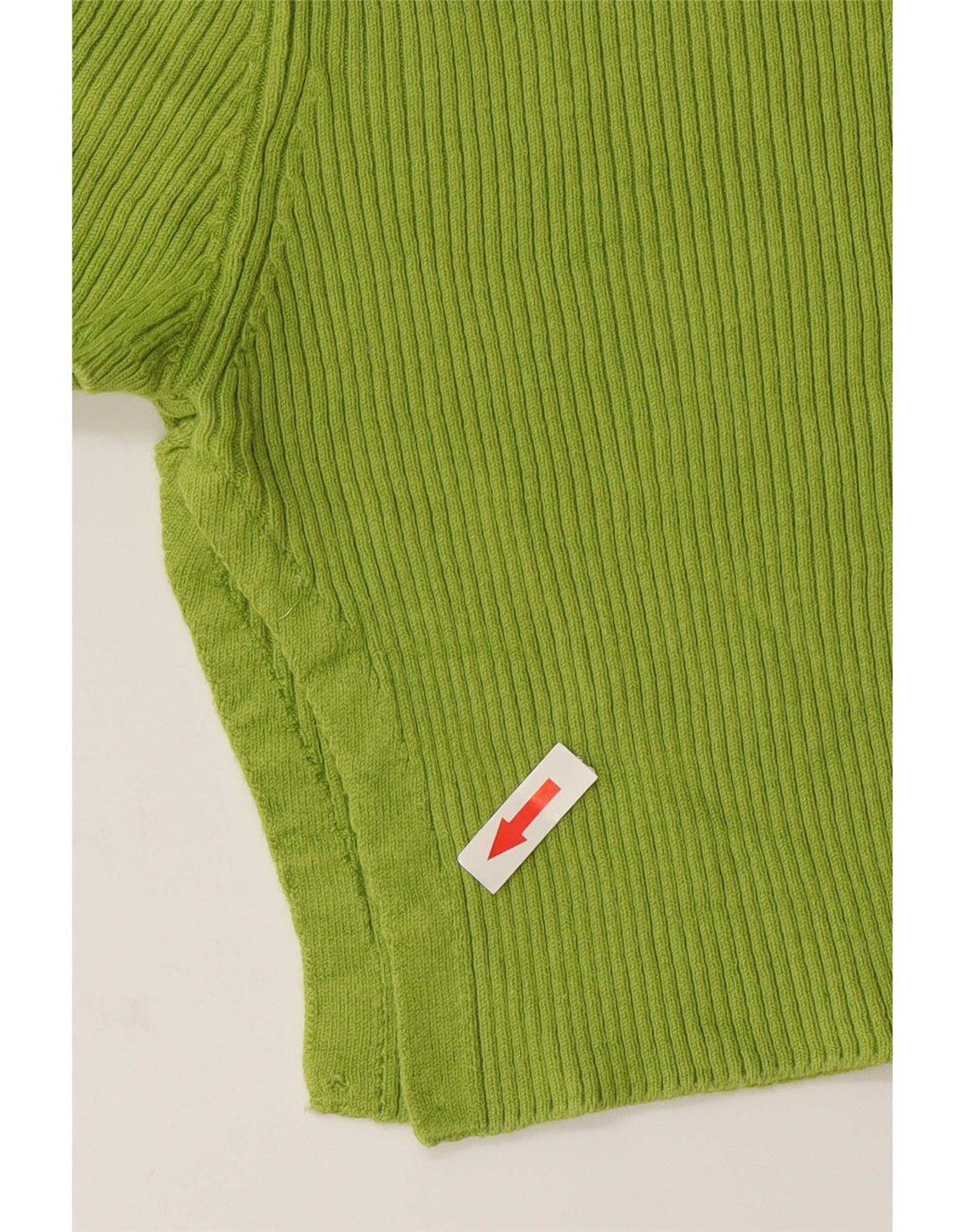 Top corto da donna Zara UK 12 verde medio