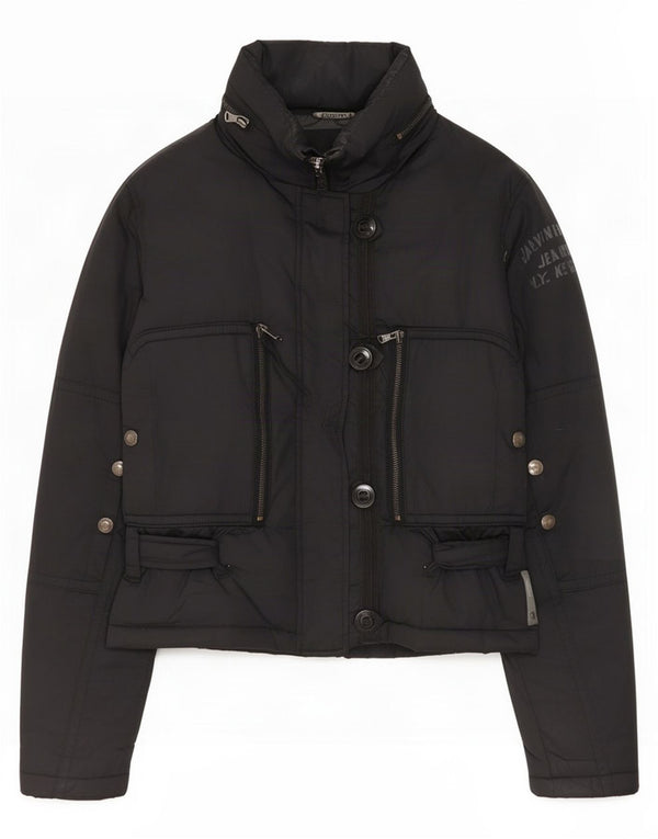 Giacca imbottita da donna Calvin Klein Jeans UK 14 media nera
