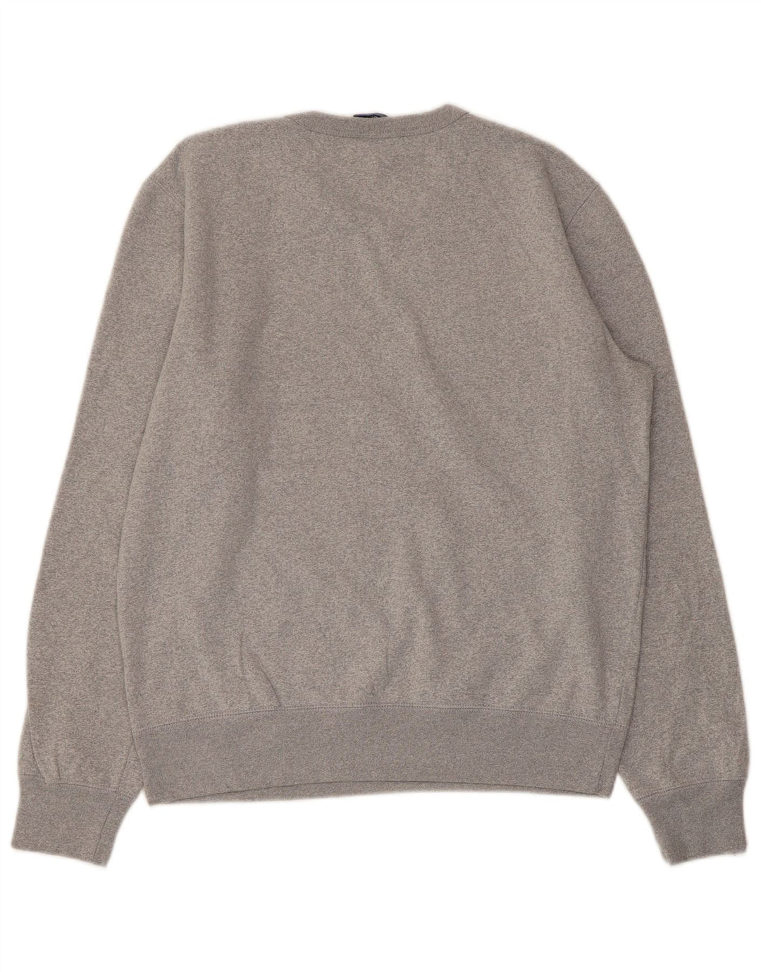 CHAMPION Womens Sweatshirt Jumper UK 14 Medium Grey Polyester