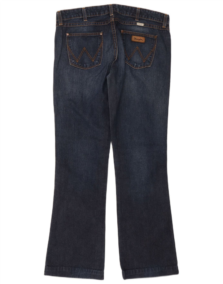 Jeans Wrangler Megan Bootcut da donna W32 L34 cotone blu navy