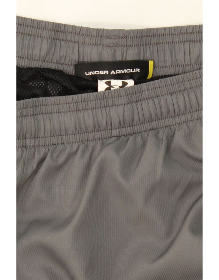 Pantaloni da tuta da uomo UNDER ARMOUR Poliestere color block grigio medio