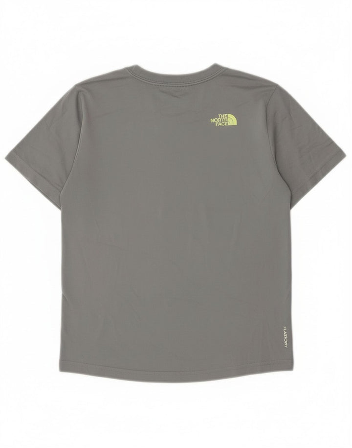 T-shirt da bambino The North Face 9-10 anni in poliestere grigio medio