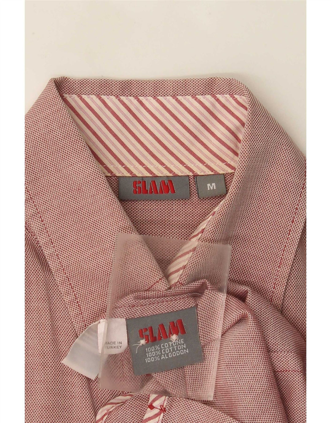 Camicia da donna Slam UK 12 Cotone rosso medio